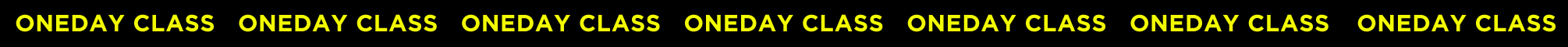 ONEDAY CLASS